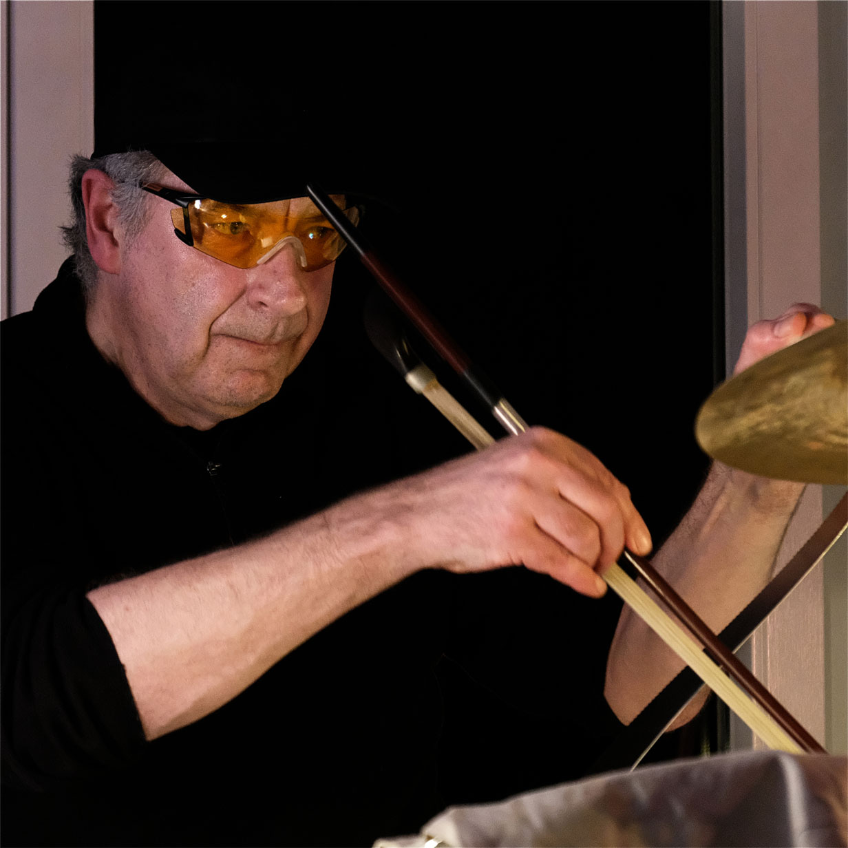 Klaus an der singenden Säge